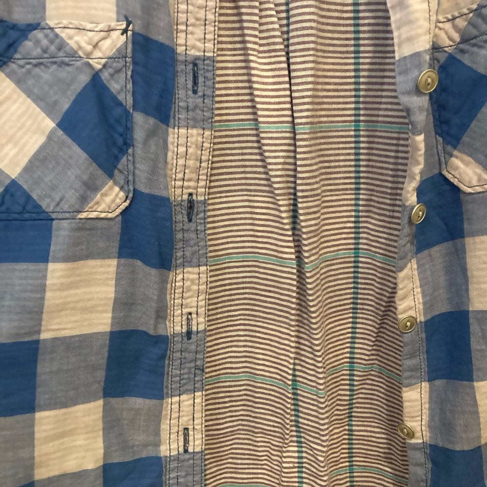 Woolrich button down checkered shirt. - Picture 3 of 3